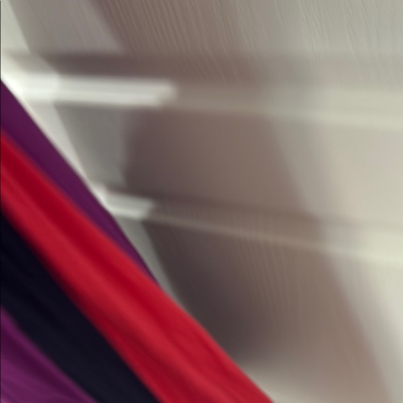 Boden Purple and Red Fit and Flare Midi Dress - Picture 4 of 11